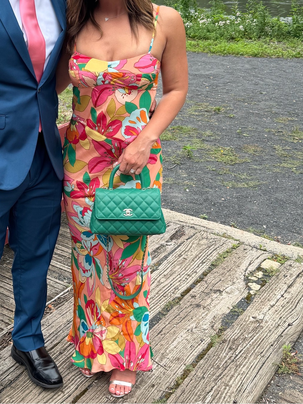 Amanda Uprichard Janeiro Maxi Dress in Botanico